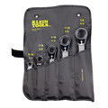 Ratchets | Klein Tools 68245 5-Piece Reversible Ratcheting Box Wrench Set - Black image number 3