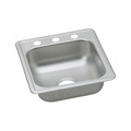 Elkay D117192 Dayton Drop In 17 in. x 19 in. Single Basin Kitchen Sink (Stainless Steel) image number 0