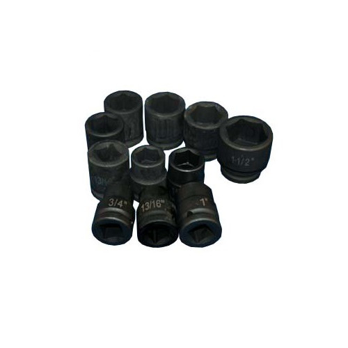 Sockets | ATD 6404 6-Point Truck Service Impact Socket Set 11-Piece image number 0