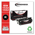 Innovera IVR86961 21000 Page-Yield Remanufactured Replacement for IBM 1532 Toner - Black image number 1