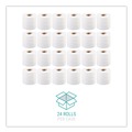 Toilet Paper | Windsoft 413476 2-Ply 3 in. x 3.75 in. Septic Safe Bath Tissues - White (24 Rolls/Carton, 400 Sheets/Roll) image number 1