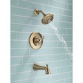 Bathtub & Shower Heads | Delta T14494-CZ Linden Monitor 14 Series Tub and Shower Trim - Champagne Bronze image number 2