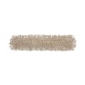 Mops | Boardwalk BWK1036 Cotton 36 in. x 3 in. Dust Mop Head - White image number 0