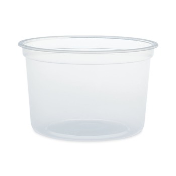 PRODUCTS | Dart MN16-0100 MicroGourmet 16 oz. Plastic Food Containers - Translucent (500/Carton)