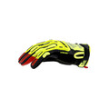 Mechanix Wear SMP-X91-009 Hi-Viz M-Pact D4-360 Gloves - Medium, Fluorescent Yellow image number 5