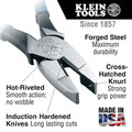 Klein Tools D201-7NE 7 in. New England Nose Lineman's Pliers image number 1