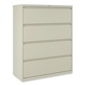 New Arrivals | Alera 25508 4-Drawer 42 in. x 18 in. x 52.5 in. Lateral File Cabinet - Putty image number 0