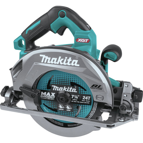 Circular Saws | Makita GSH02Z 40V max XGT Brushless Lithium-Ion 7-1/4 in. Cordless AWS Capable Circular Saw with Guide Rail Compatible Base (Tool Only) image number 0