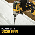 Dewalt DCK248D2 20V MAX XR Brushless Lithium-Ion 1/2 in. Cordless Drill Driver and 1/4 in. Impact Driver Combo Kit with (2) Batteries image number 11