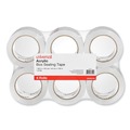 Universal UNV63120 1.88 in. x 110 yds, 3 in. Core, Deluxe General-Purpose Acrylic Box Sealing Tape - Clear (6/Pack) image number 0