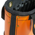Cases and Bags | Klein Tools 5144HBS Hard Body Oval Bucket - Orange/ Black image number 4