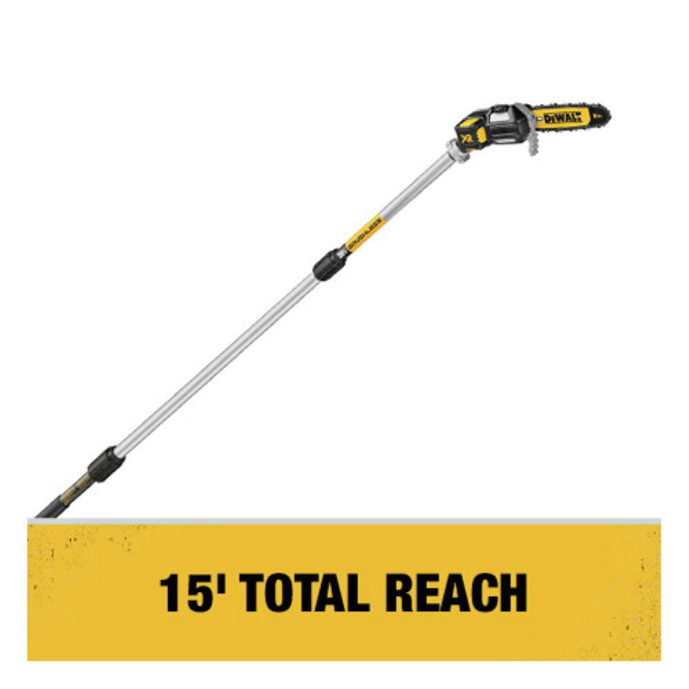 Dewalt DCPS620M1 20V MAX XR Cordless LithiumIon 4 Ah Pole Saw Kit