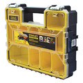 Stanley FMST14820 14.5 in. x 17.4 in. x 4.5 in. FATMAX Deep Pro Organizer - Yellow/Black/Clear image number 1
