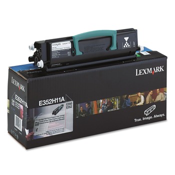 PRODUCTS | Lexmark E352H11A 9000 Page-Yield, E352H11A Return Program High-Yield Toner - Black
