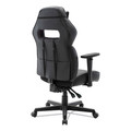 Alera BT51593GY Racing Style Ergonomic Gaming Chair - Black/Gray image number 4