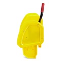 Rubbermaid Commercial 2064959 WaveBrake 2.0 Down-Press Plastic Wringer - Yellow image number 1