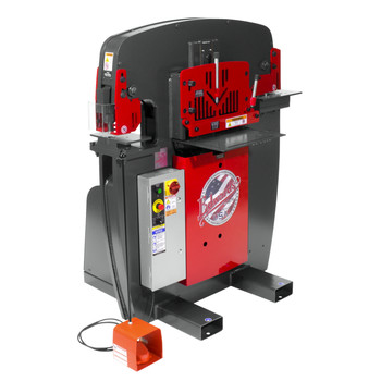 PRODUCTS | Edwards IW60-3P230-AC500 230V 3-Phase 60 Ton JAWS Ironworker with Hydraulic Accessory Pack