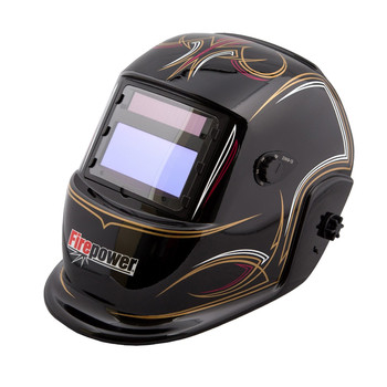 Firepower 1441-0085 Auto-Darkening Welding Helmet (Pinstripes)