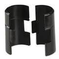 $99 and Under Sale | Alera ALESW59SLBL Wire Shelving Shelf Lock Clips - Plastic, Black (4 Piece/Pack) image number 1
