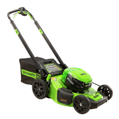 Greenworks 2533602 PRO 80V Brushless Lithium-Ion 21 in. Cordless Self-Propelled Lawn Mower (Tool Only) image number 0