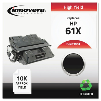 Innovera IVR83061 Remanufactured C8061x (61x) High-Yield Toner, Black