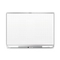 New Arrivals | Quartet TEM544G Prestige 2 Total Erase Graphite Frame 48 in. x 36 in. Magnetic Whiteboard image number 0