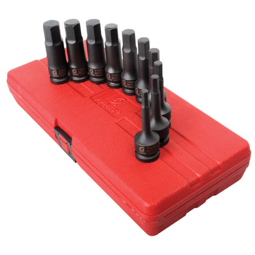 Sunex 2639 10-Piece 1/2 in. Drive Metric Hex Impact Driver Set image number 0