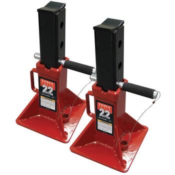 JACKS | Sunex 1522 22 Ton Pin Type Jack Stands (Pair)