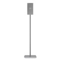 Hand Sanitizers | HON HONSTANDP8T 12 in. x 16 in. x 54 in. Hand Sanitizer Station Stand - Silver image number 2