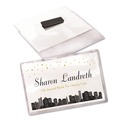 Avery 08780 4 in. x 3 in., Horizontal, Magnetic Style Name Badge Kit - White (24/Pack) image number 1