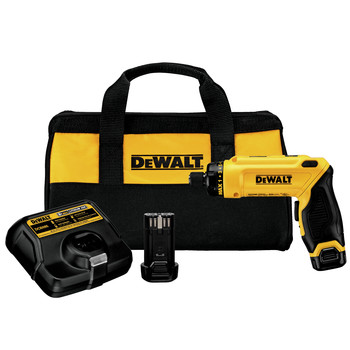 Dewalt DCF680N2 8V MAX Brushed Lithium-Ion 1/4 in. Cordless Gyroscopic Screwdriver Kit with 2 Batteries (4 Ah)