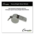 Outdoor Games | Champion Sports 401 Sports Whistle, Heavy Weight, Metal, Silver image number 1
