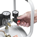 Portable Air Compressors | Quipall 8-2 2 HP 8 Gallon Oil Free Hotdog Air Compressor image number 2