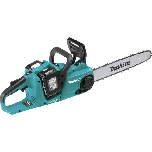 Chainsaws | Makita XCU04PT 18V X2 (36V) LXT Brushless Lithium-Ion 16 in. Cordless Chain Saw Kit with 2 Batteries (5 Ah) image number 0