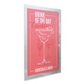 Durable 400023 DURAFRAME SUN 8.5 in. x 11 in. Sign Holder - Silver (2-Piece/Pack) image number 7