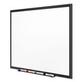 New Arrivals | Quartet 2545B Classic Porcelain Magnetic Whiteboard, 60 X 36, Black Aluminum Frame image number 1