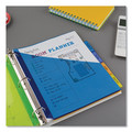 Avery 11906 Big Tab Two-Pocket 5-Tab Insertable Plastic Dividers - Multicolor (1-Set) image number 7