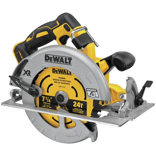 Dewalt DCS574B 20V MAX XR Brushless Lithium-Ion 7-1/4 in. Cordless Circular Saw with POWER DETECT Tool Technology (Tool Only) image number 0