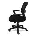 OIF OIFVS4717 250 lbs. Capacity 17.91 - 21.45 in. Seat Height Swivel/Tilt Mesh Mid-Back Task Chair - Black image number 3