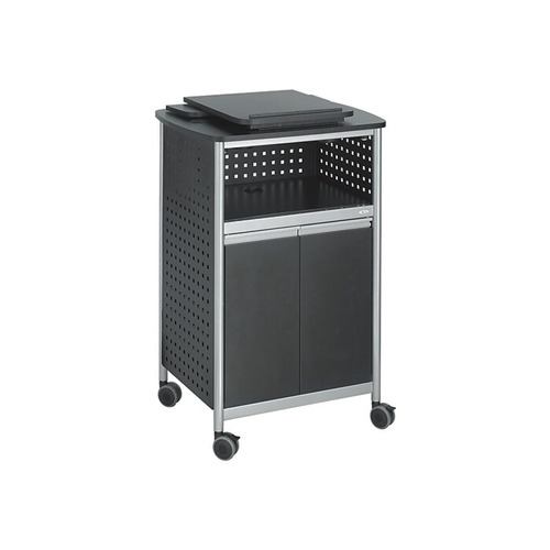 New Arrivals | Safco 8922BL Scoot Multipurpose Lectern, 28-3/4w X 22d X 49-3/4h, Black/silver image number 0