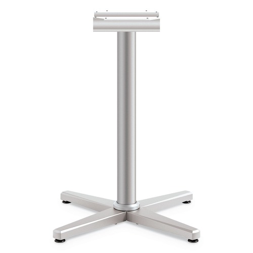 Office Desks & Workstations | HON HCT29MX.PR8 Arrange 25.53 in. x 25.53 in. x 27.89 in. X-Base for 36 in. Tops - Silver image number 0