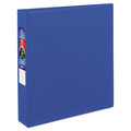 Avery 79885 Heavy Duty 11 in. x 8.5 in. DuraHinge 3 Ring 1.5 in. Capacity Durable Non-View Binder - Blue image number 0