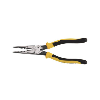 Klein Tools J206-8C All-Purpose Spring Loaded Long Nose Pliers