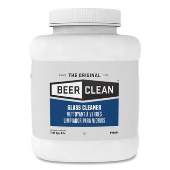 Diversey Care 990201 Beer Clean Unscented 4 lbs. Container Powdered Glass Cleaner (2/Carton)