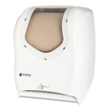 San Jamar T1470WHCL Smart System iQ Sensor 16.5 in. x 9.75 in. x 12 in. Cordless Towel Dispenser - White/Clear (Tool Only) image number 3