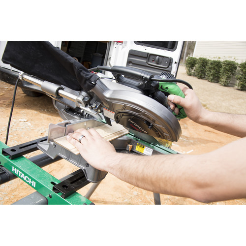 Hitachi C8FSHE 812 in. Sliding Compound Miter Saw with Laser and
