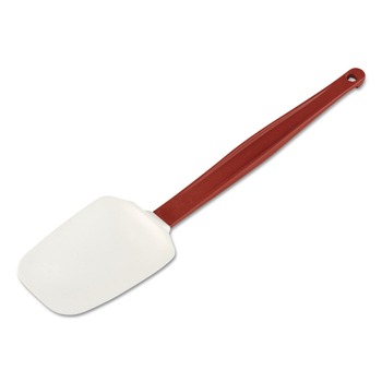CUTLERY | Rubbermaid Commercial FG196700RED 13.5 in. High Heat Spoon Scraper - Red