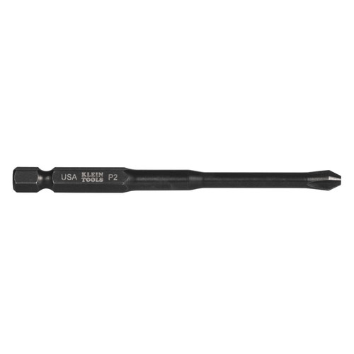 Klein Tools PH2355 5-Piece 3-1/2 in. #2 Phillips Power Driver Bit Set image number 0