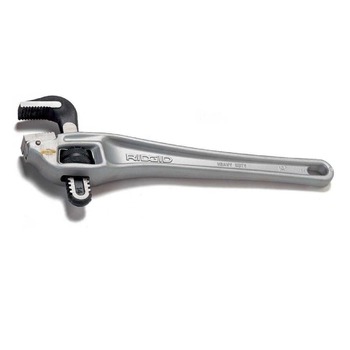 PIPE WRENCH | Ridgid 14 2 in. Capacity 14 in. Aluminum Offset Pipe Wrench
