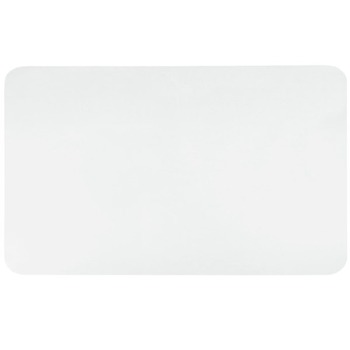 Artistic 70-3-0 Eco-Clear Desk Pad With Antimicrobial Protection, 17 X 22, Clear Polyurethane